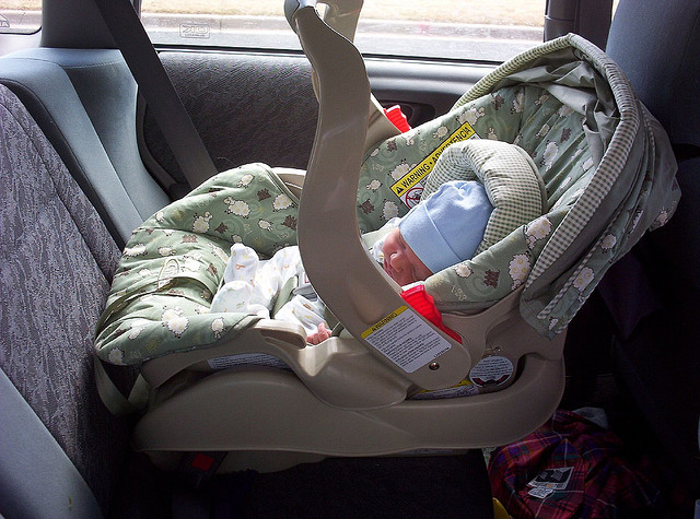 Is leaving a baby in a car always considered child abuse?