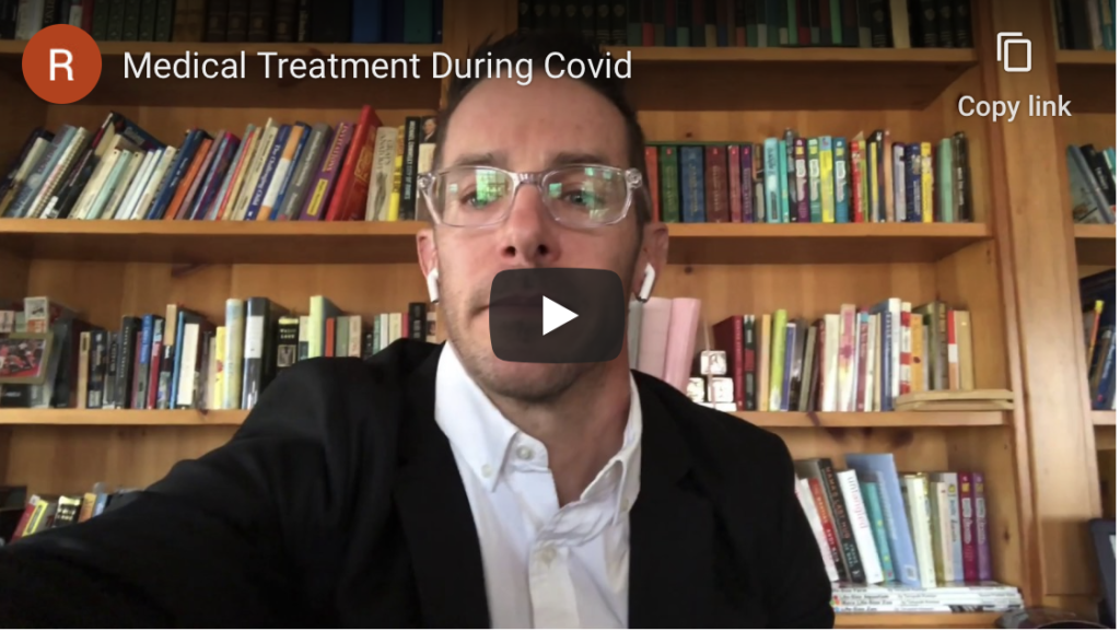 MEDICAL TREATMENT FOR PERSONAL INJURY CLIENTS DURING COVID-19