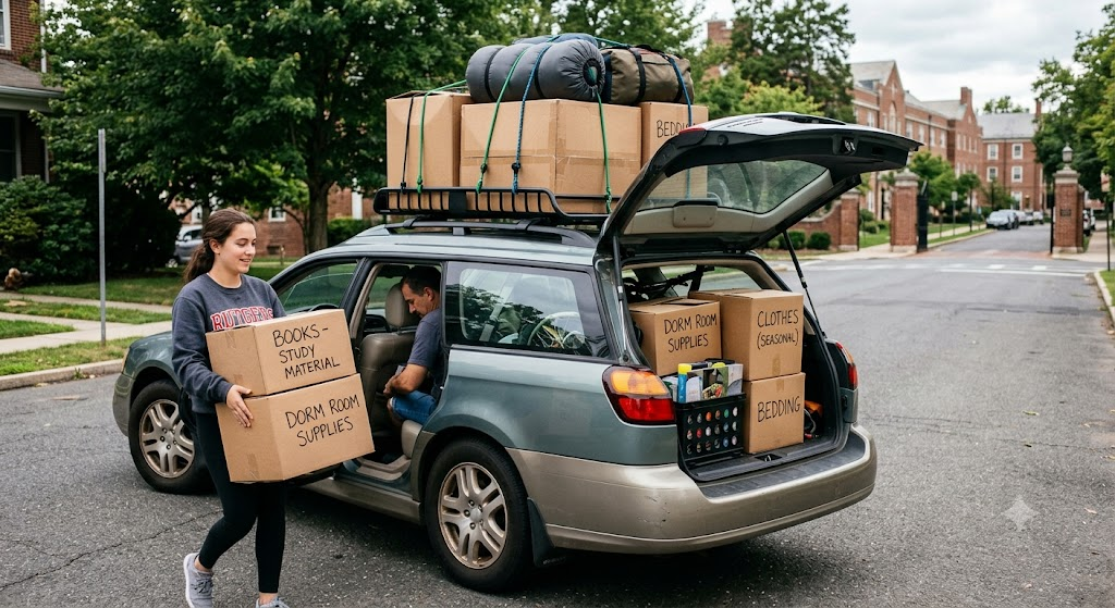Child moving into college and wondering whether she needs to stay on her parents' insurance policy